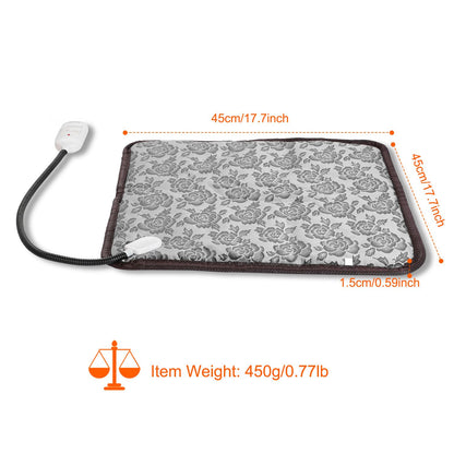 Pet Heating Pad Dog Cat Electric Heating Mat Waterproof