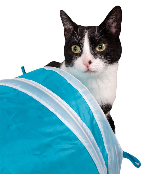 3-Way Kitting-Go-Seek Interactive Collapsible Passage Kitty Cat
