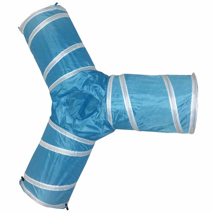 3-Way Kitting-Go-Seek Interactive Collapsible Passage Kitty Cat