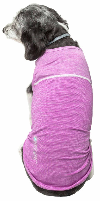 Active Heathered Quick-Dry and 4-Way Stretch-Performance Dog Tank
