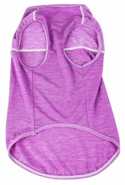 Active Heathered Quick-Dry and 4-Way Stretch-Performance Dog Tank