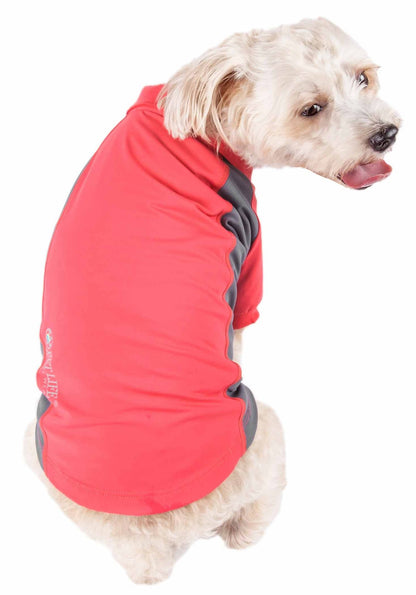 Active Relax-Stretch Wick-Proof Performance Dog Polo T-Shirt