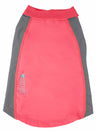 Active Relax-Stretch Wick-Proof Performance Dog Polo T-Shirt, Red/Navy