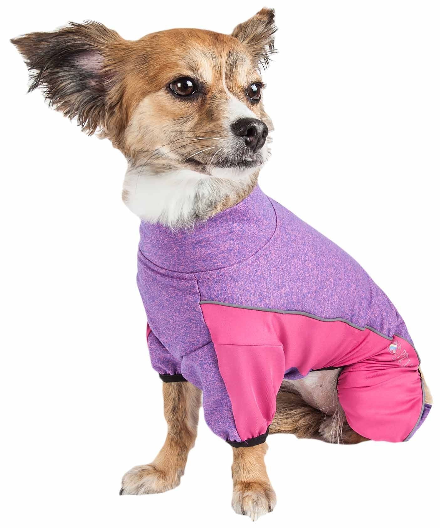 Active Heathered Performance 4-Way Stretch Two-Toned Full Body Warm