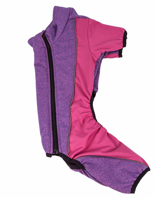 Active Heathered Performance 4-Way Stretch Two-Toned Full Body Warm