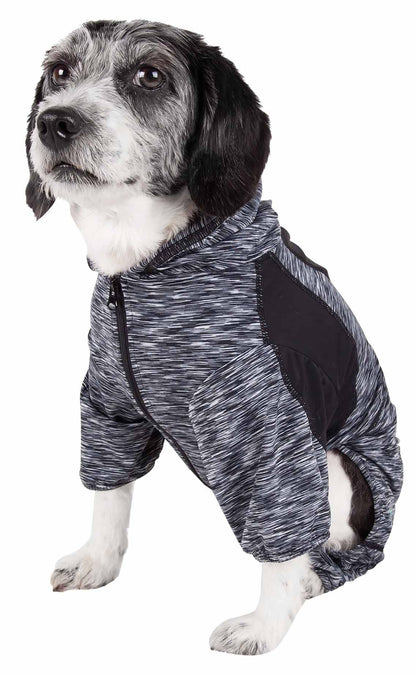 Active Heathered Performance 4-Way Stretch Two-Toned Full Body Warm