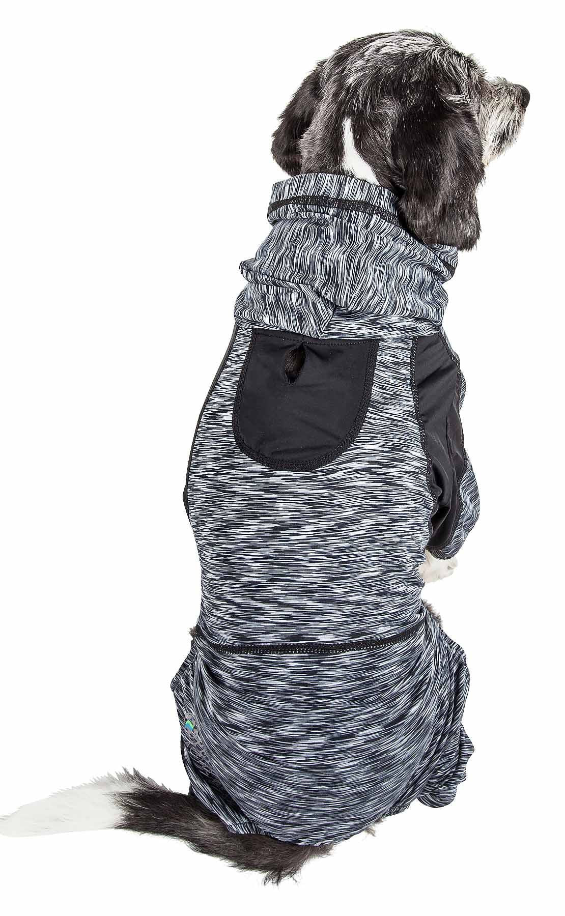 Active Heathered Performance 4-Way Stretch Two-Toned Full Body Warm