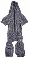 Active Heathered Performance 4-Way Stretch Two-Toned Full Body Warm, Hoodie