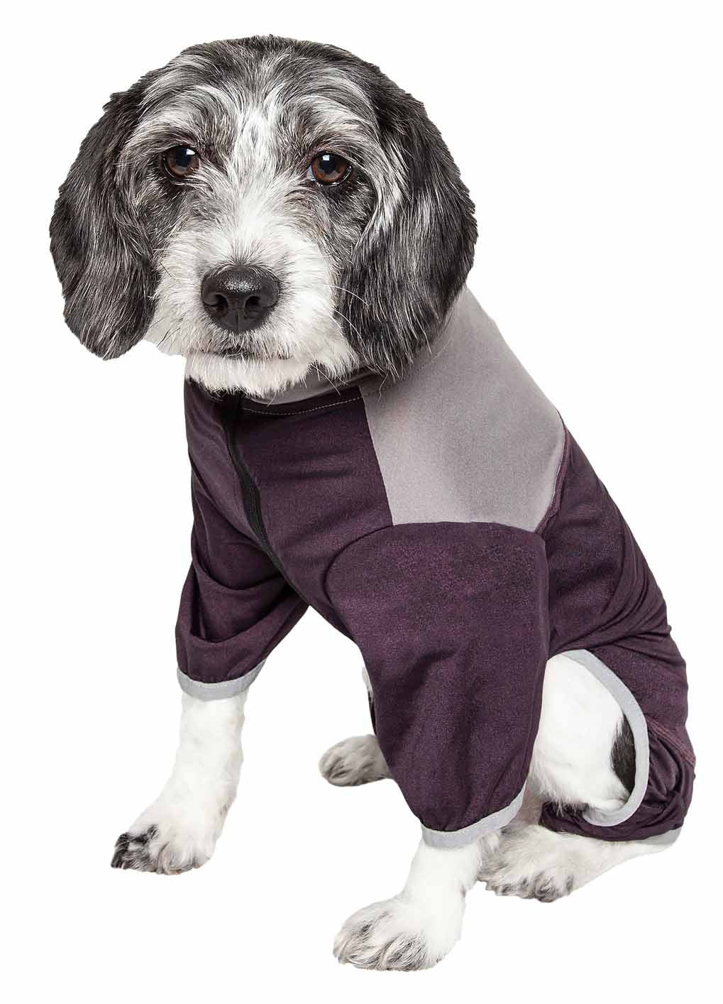 Active Heathered Performance 4-Way Stretch Two-Toned Full Body Warm