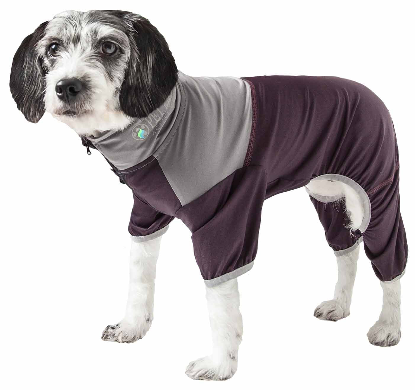 Active Heathered Performance 4-Way Stretch Two-Toned Full Body Warm