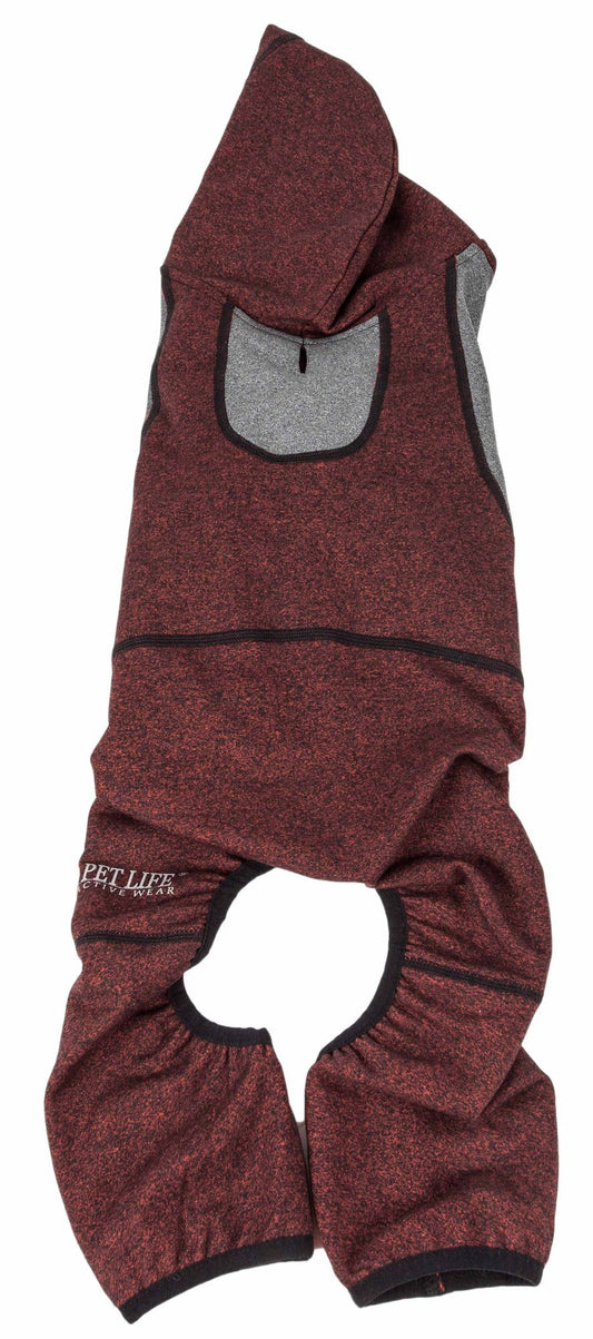 Active Heathered Performance 4-Way Stretch Two-Toned Full Bodied