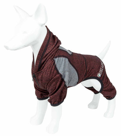 Active Heathered Performance 4-Way Stretch Two-Toned Full Bodied