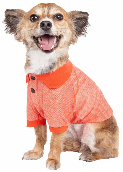 Active Relax-Stretch Wick-Proof Performance Dog Polo T-Shirt
