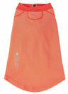 Active Relax-Stretch Wick-Proof Performance Dog Polo T-Shirt, Orange/Navy