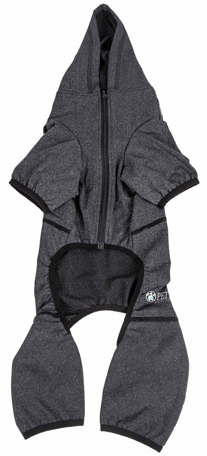 Active Heathered Performance 4-Way Stretch Two-Toned Full Bodied