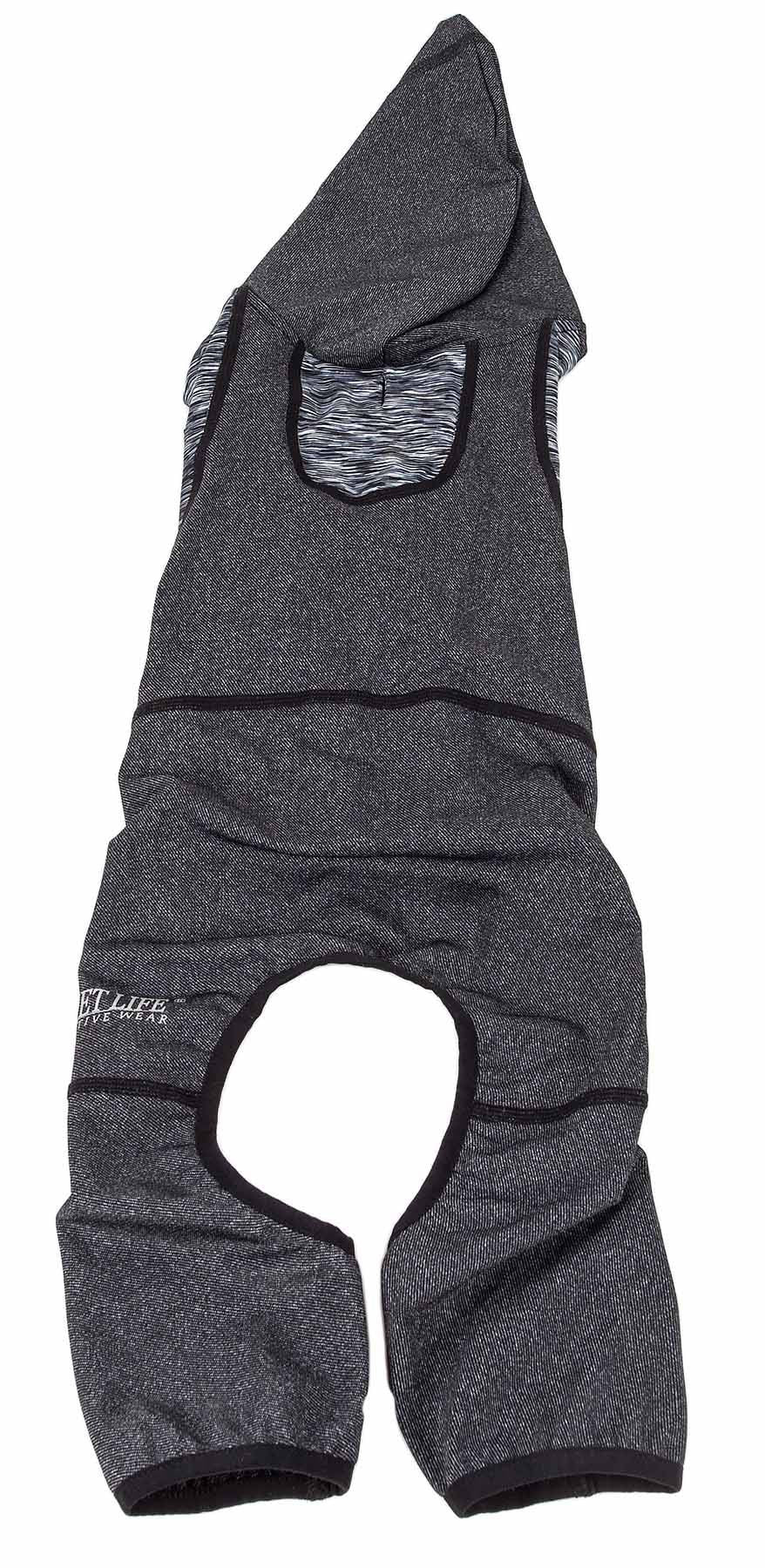 Active Heathered Performance 4-Way Stretch Two-Toned Full Bodied
