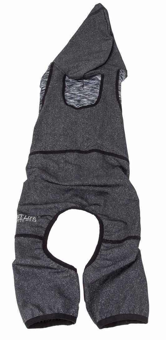 Active Heathered Performance 4-Way Stretch Two-Toned Full Bodied
