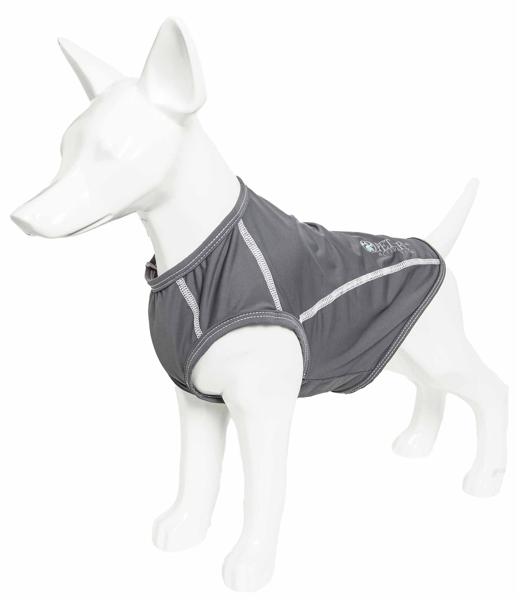 Active 4-Way Stretch Performance Active Dog Tank Top T-Shirt