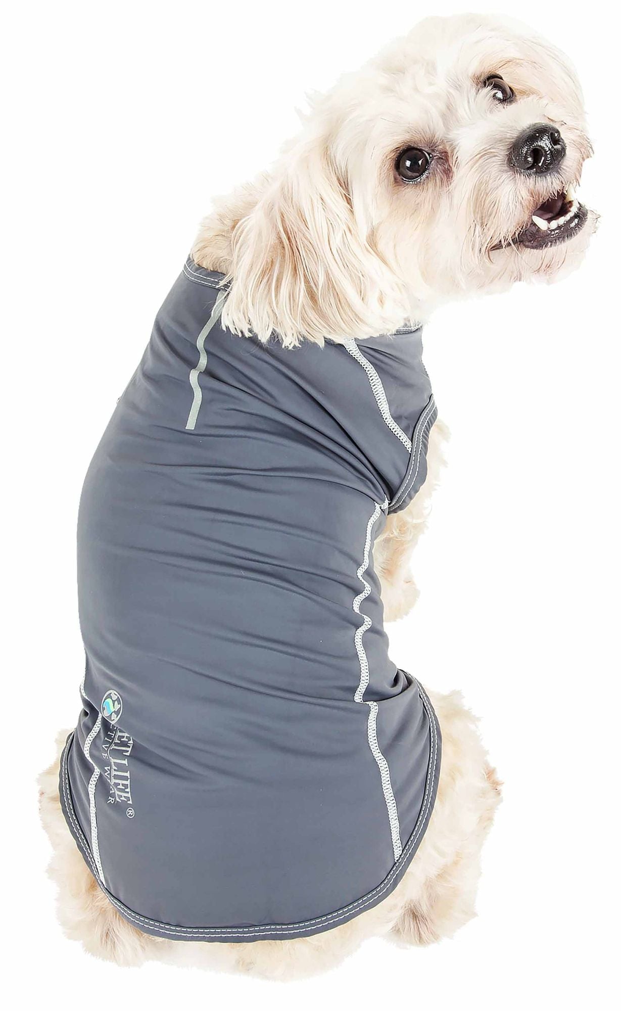 Active 4-Way Stretch Performance Active Dog Tank Top T-Shirt