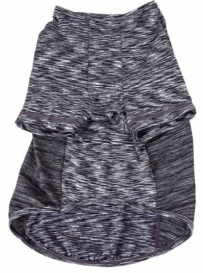 Active Heathered Ultra-Stretch Sporty Performance Dog T-Shirt