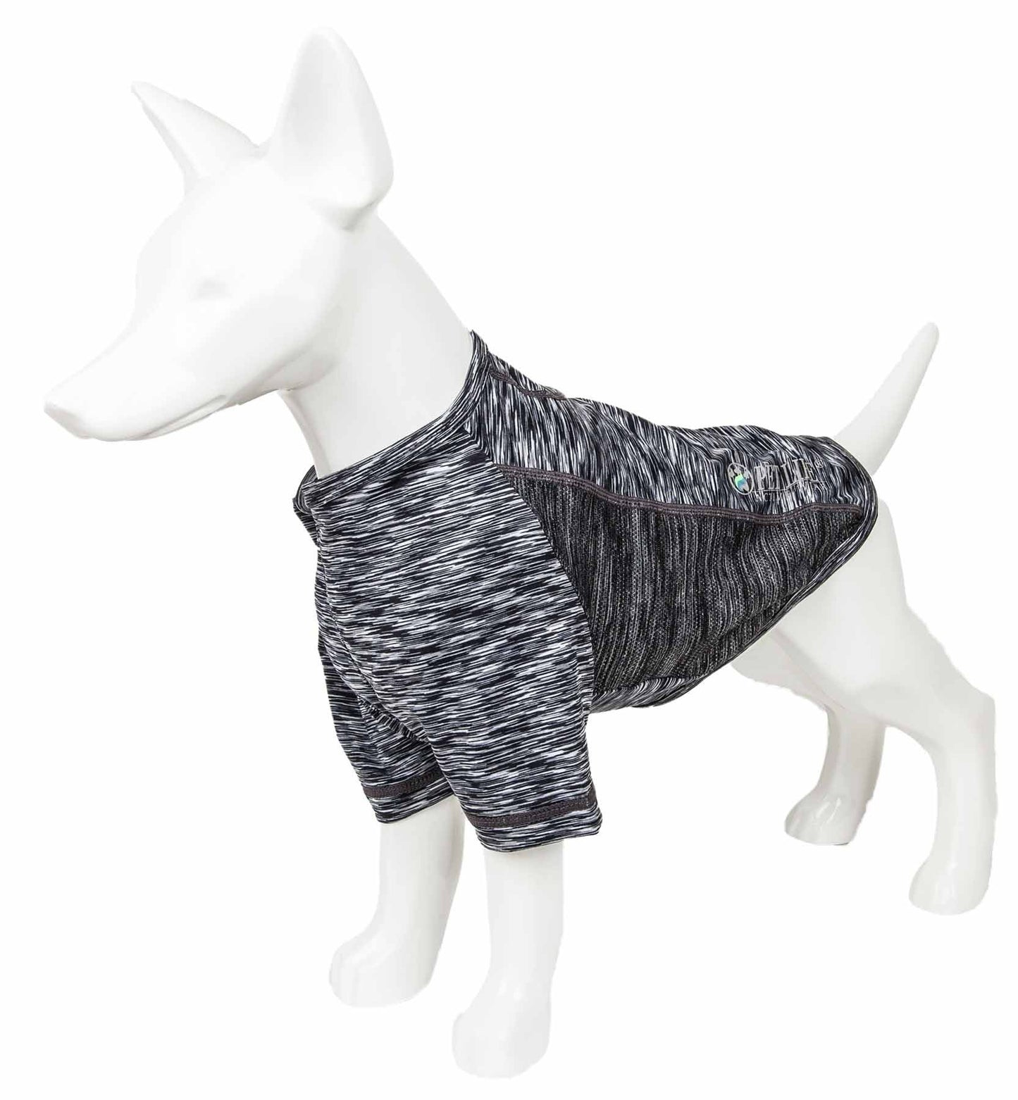 Active Heathered Ultra-Stretch Sporty Performance Dog T-Shirt