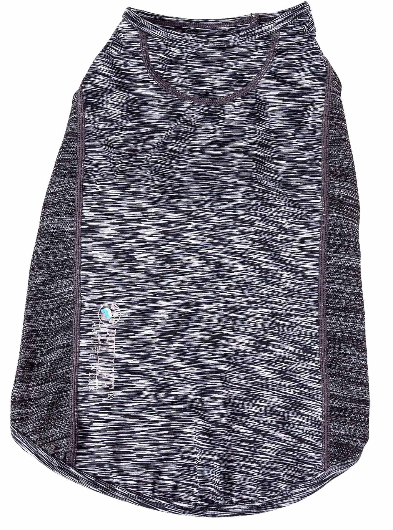 Active Heathered Ultra-Stretch Sporty Performance Dog T-Shirt