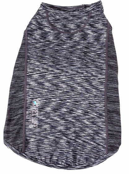 Active Heathered Ultra-Stretch Sporty Performance Dog T-Shirt