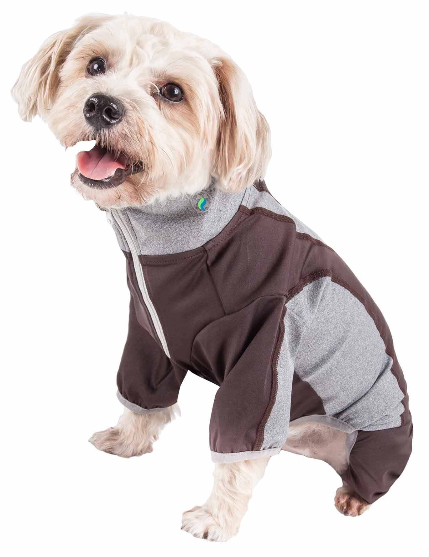 Active Heathered Performance 4-Way Stretch Two-Toned Full Body Warm