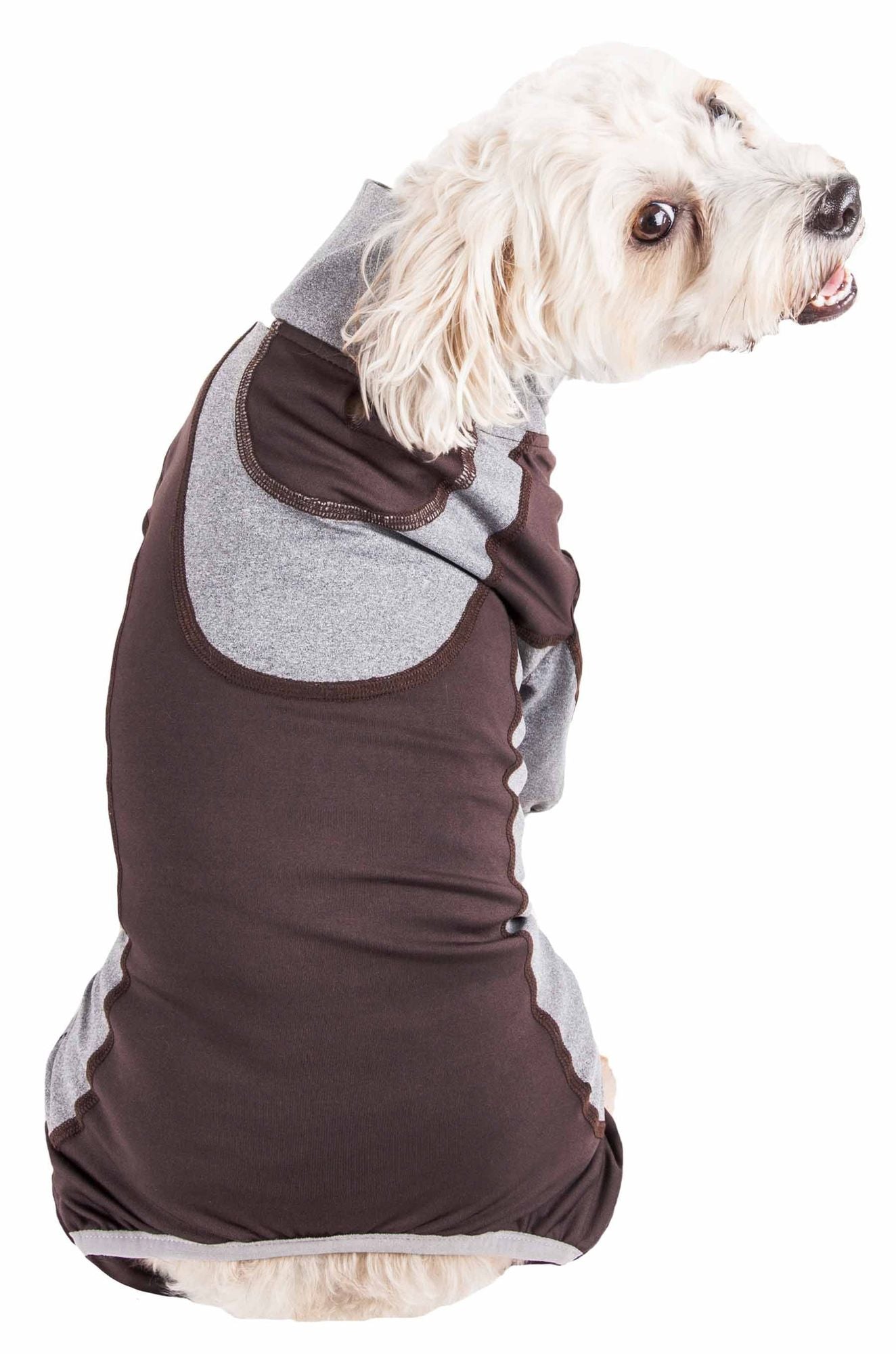Active Heathered Performance 4-Way Stretch Two-Toned Full Body Warm