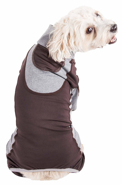 Active Heathered Performance 4-Way Stretch Two-Toned Full Body Warm