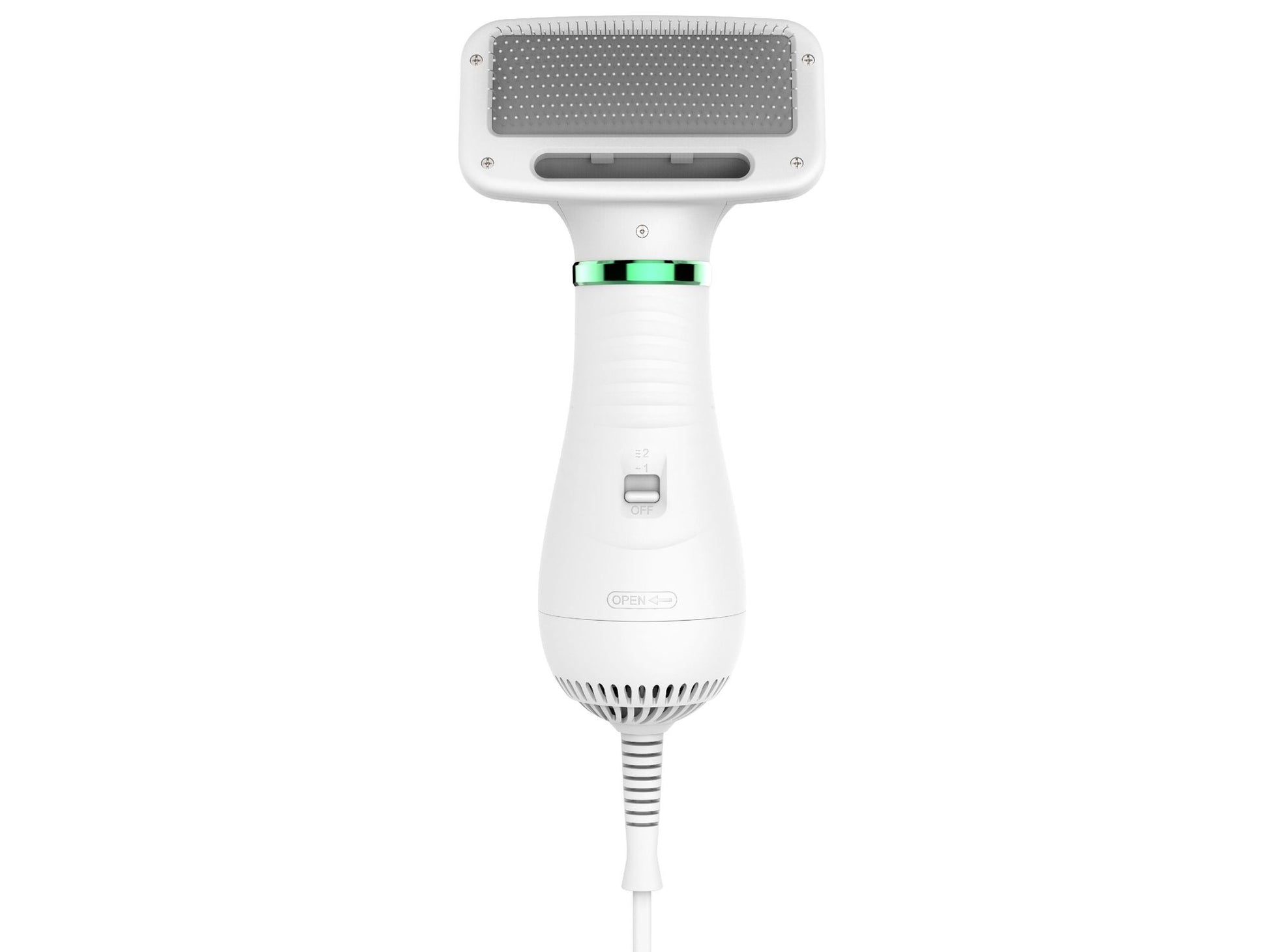 2-in-1 Electronic Pet Dryer and Pin Brush