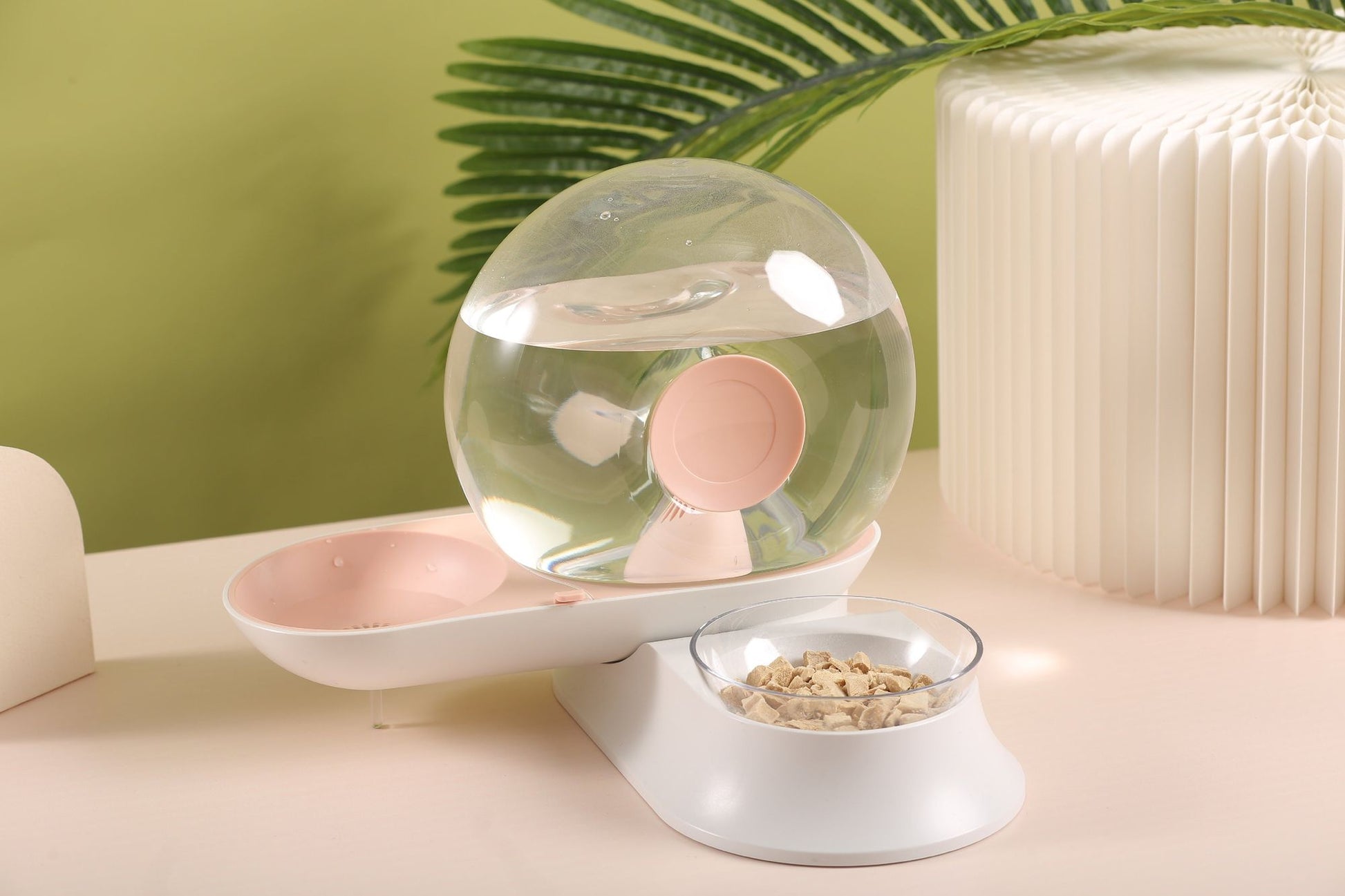 Snail Shaped 2-in-1 Automated Gravity Pet Filtered Water Dispenser