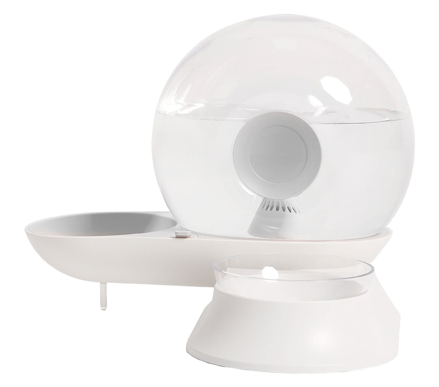 Snail Shaped 2-in-1 Automated Gravity Pet Filtered Water Dispenser