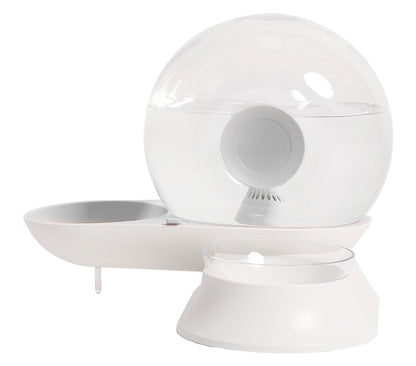 Snail Shaped 2-in-1 Automated Gravity Pet Filtered Water Dispenser