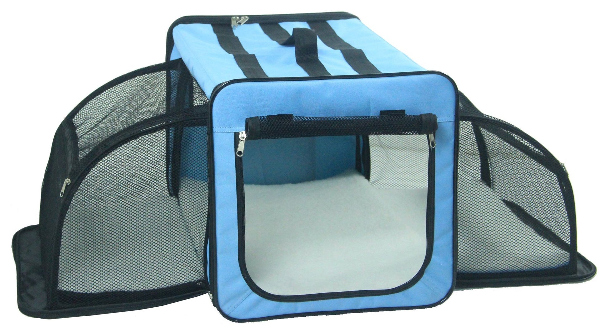 Capacious Dual-Expandable Wire Folding Lightweight Collapsible