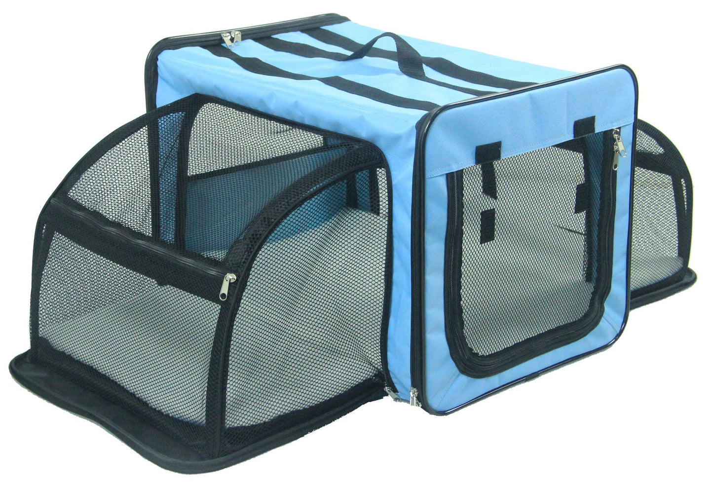 Capacious Dual-Expandable Wire Folding Lightweight Collapsible