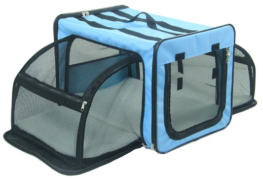 Capacious Dual-Expandable Wire Folding Lightweight Collapsible