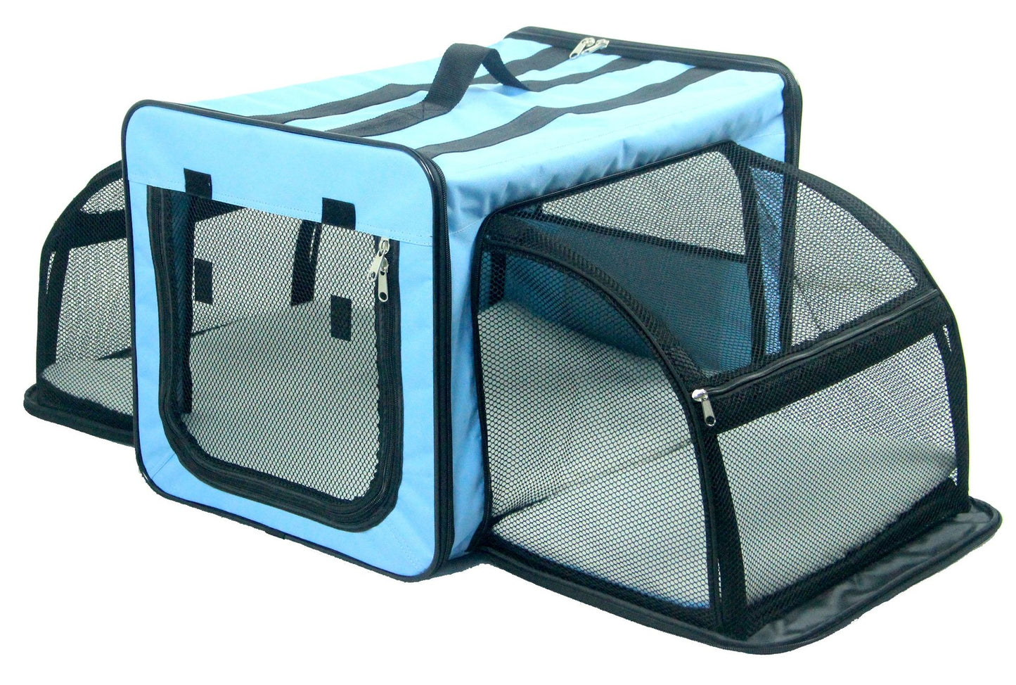 Capacious Dual-Expandable Wire Folding Lightweight Collapsible