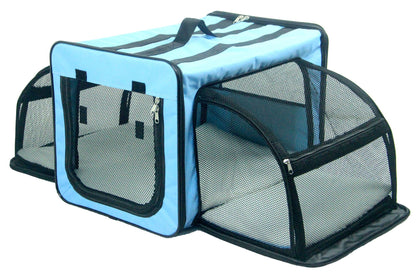Capacious Dual-Expandable Wire Folding Lightweight Collapsible