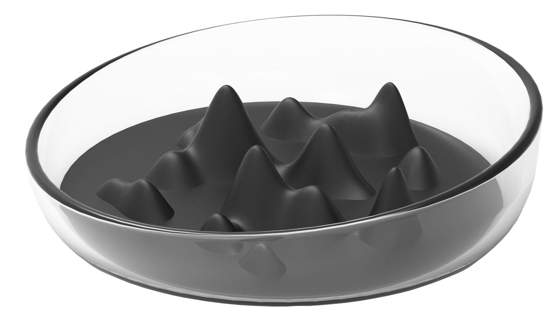 Mountain Shaped Modern Slow Feeding Pet Bowl