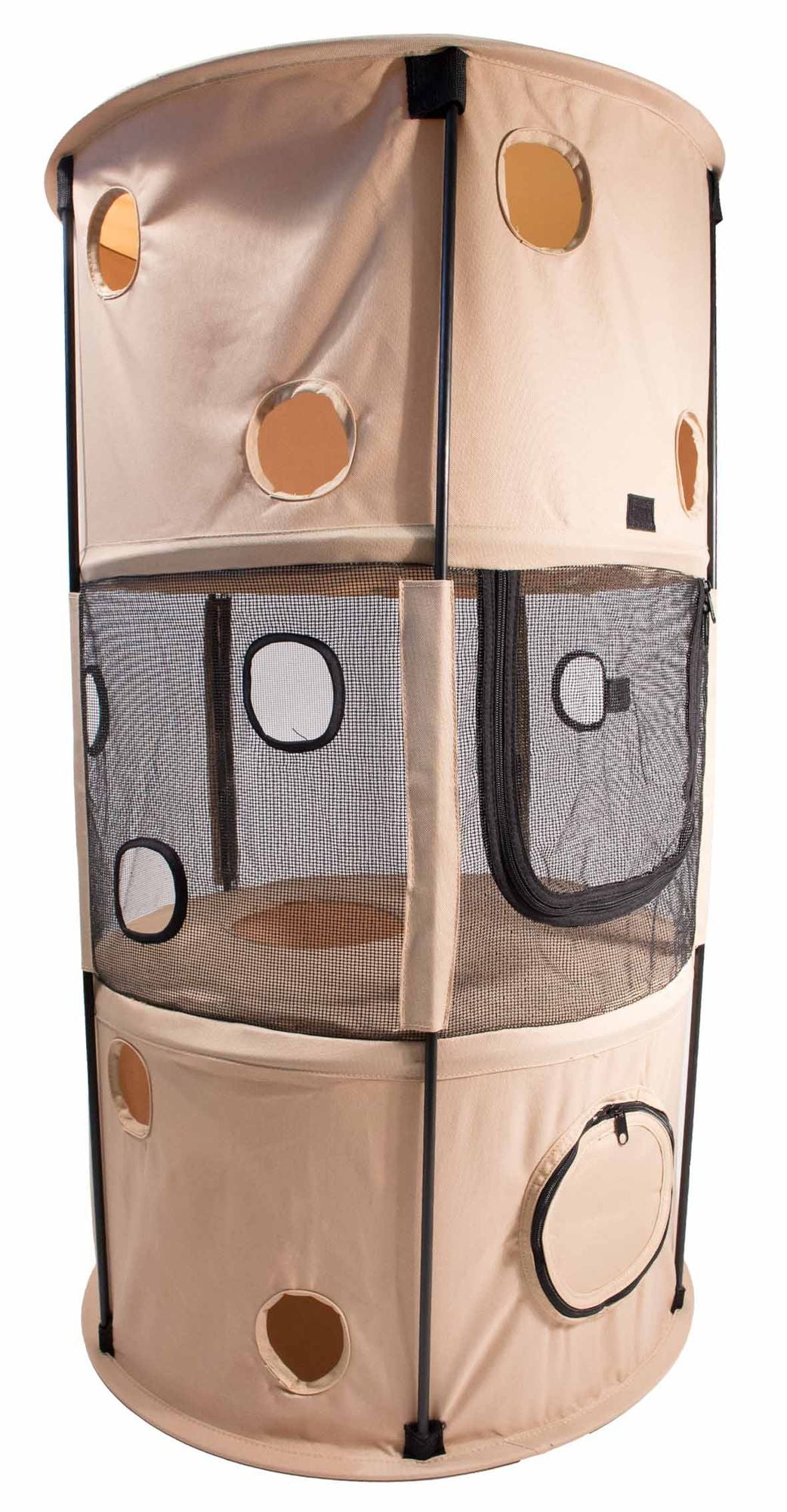 Climbertree Circular Obstacle Play-Active Travel Collapsible Travel