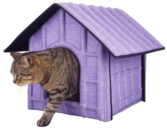 Folding Lightweight Travel Pet House with Inner Mat
