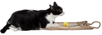 Eco-Natural Sisal and Jute Hanging Carpet Kitty Cat Scratcher