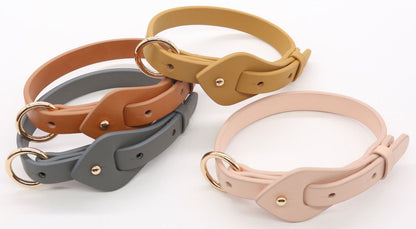 Boutique Series Adjustable Designer Leather Dog Collar