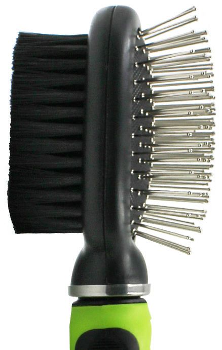 Flex Series 2-in-1 Dual-Sided Pin and Bristle Grooming Pet Brush