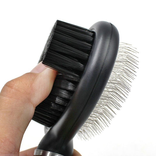Flex Series 2-in-1 Dual-Sided Slicker and Bristle Grooming Pet Brush