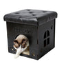 Foldaway Collapsible Designer Cat House Furniture Bench