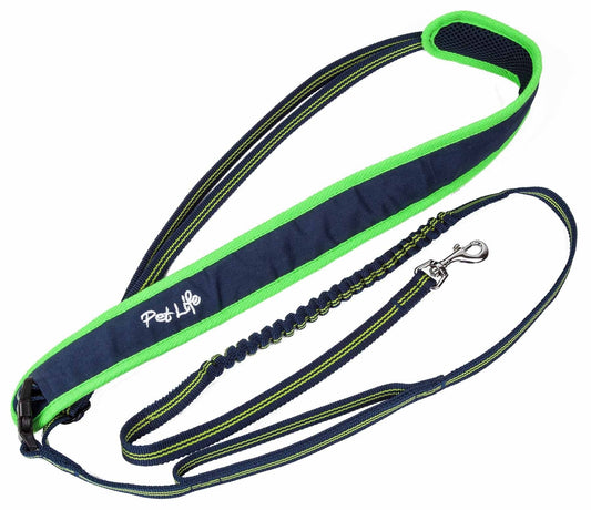 Hands Free Over-the-Shoulder Shock Absorbent Dog Leash