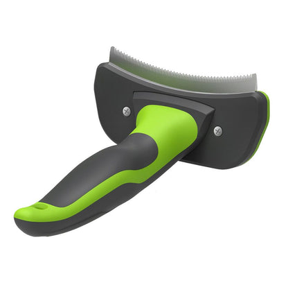 Easy Self-Cleaning Grooming Deshedder Pet Comb