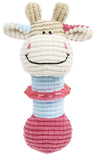 Plush Squeaking and Rubber Teething Newborn Puppy Dog Toy